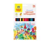 Карандаши цветные Мульти Пульти 36 шт.