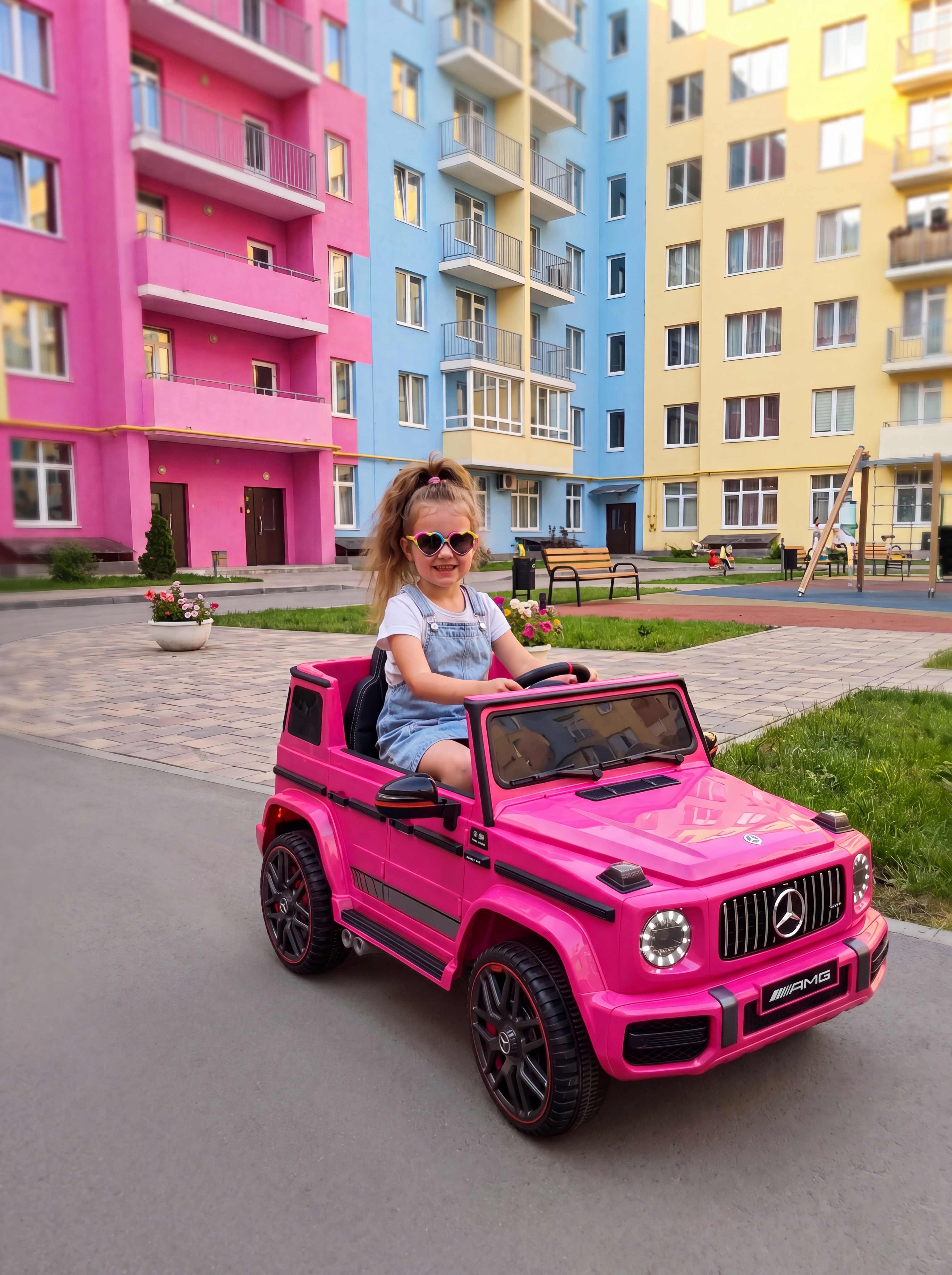 Электромобиль TOMMY Mercedes G63 Amg MB-5 С пультом ДУ - фото 2