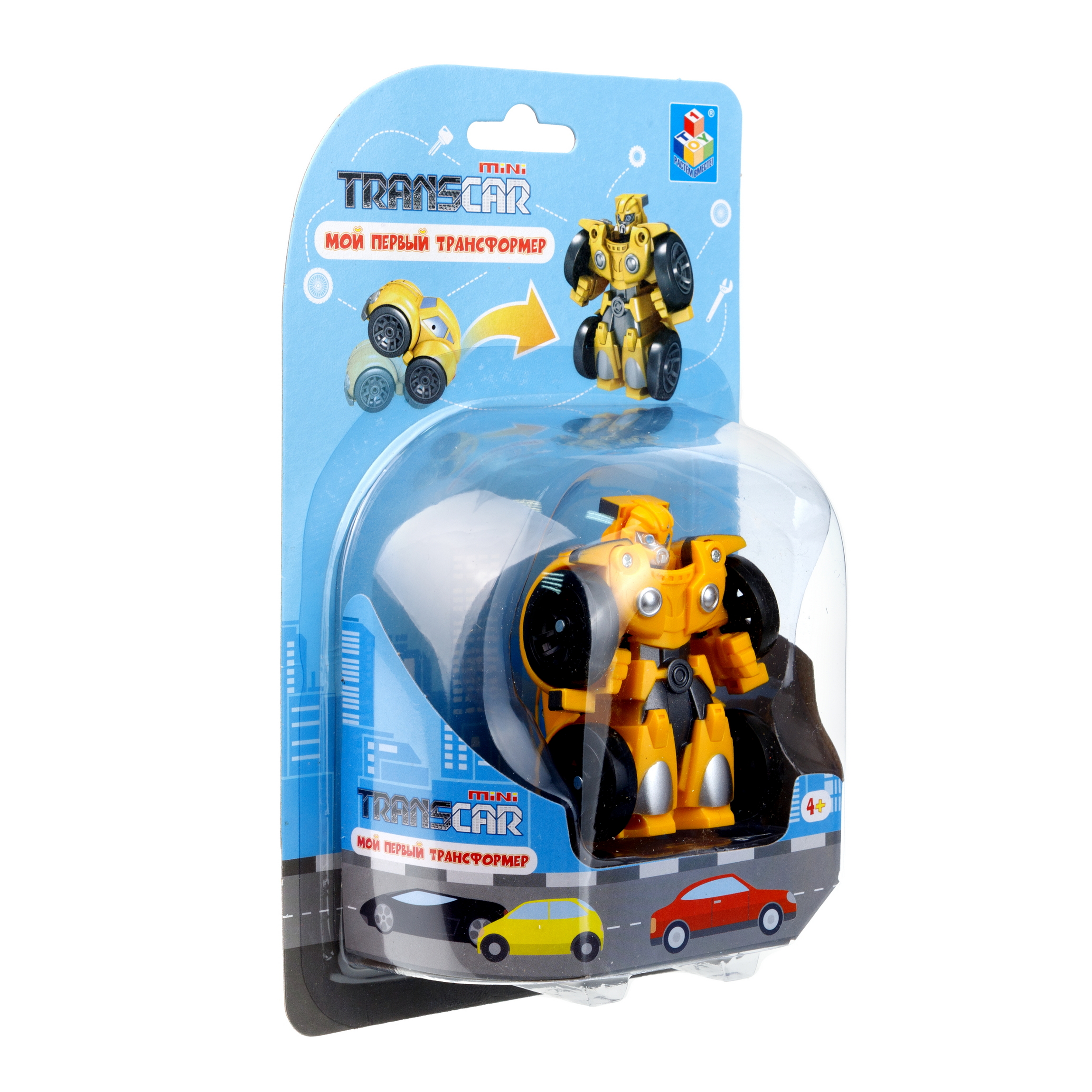 Фигурка 1TOY Автомобиль жёлтый - фото 8
