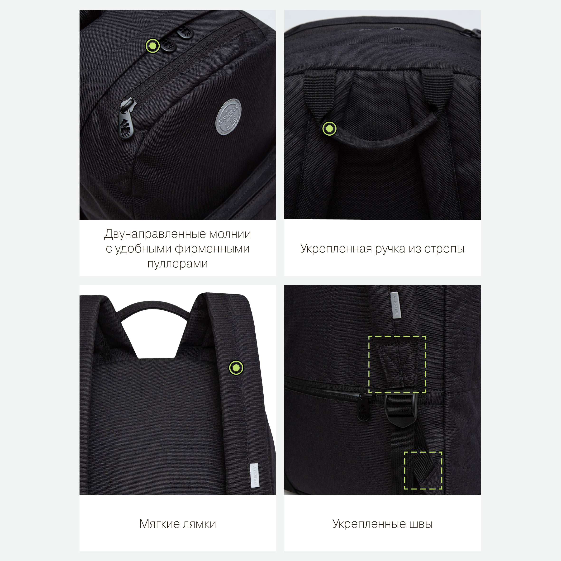 Рюкзак Grizzly для девочки - фото 11