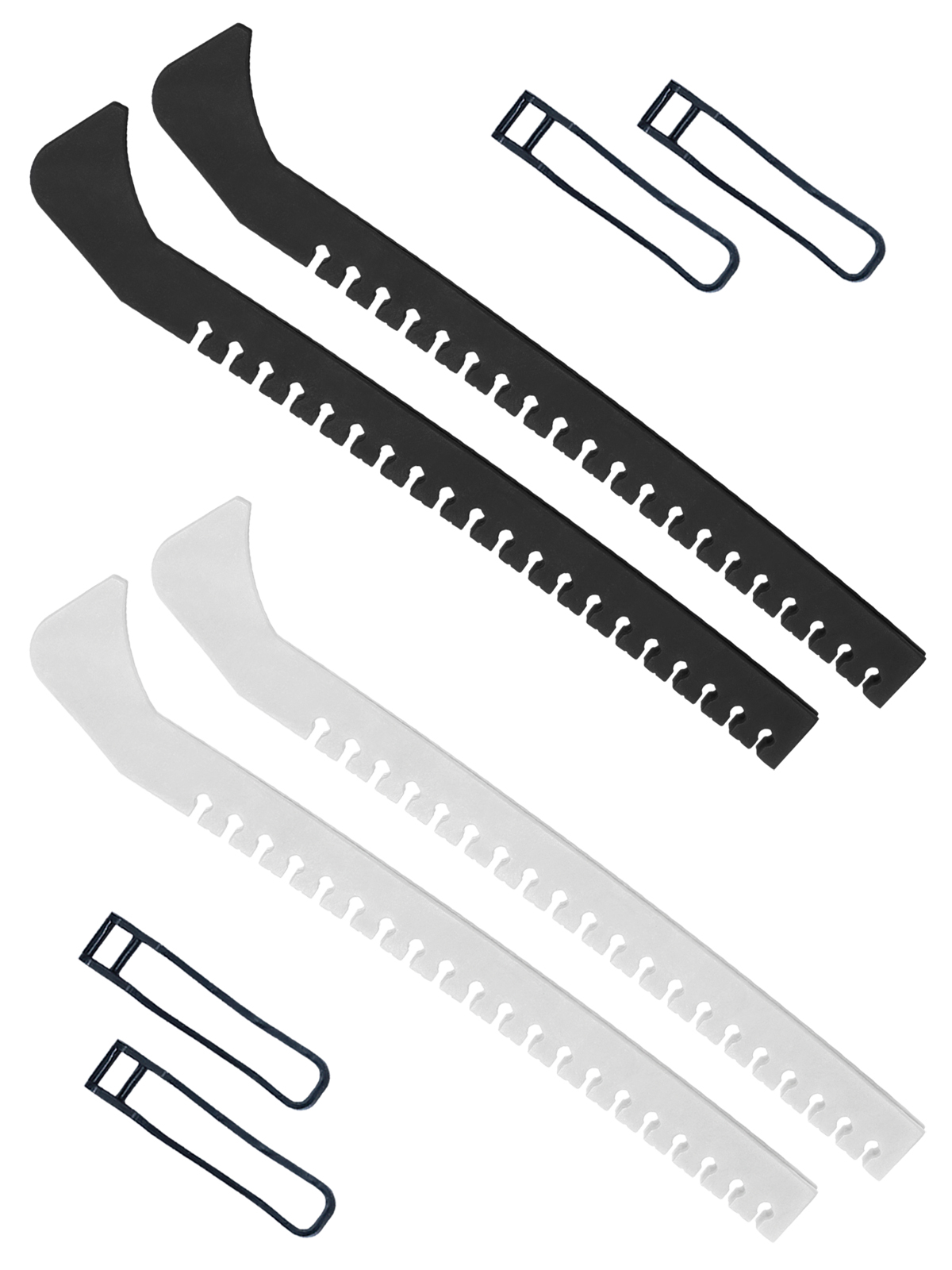 Чехлы для коньков Задира на лезвия универсальные 2 пары - фото 1