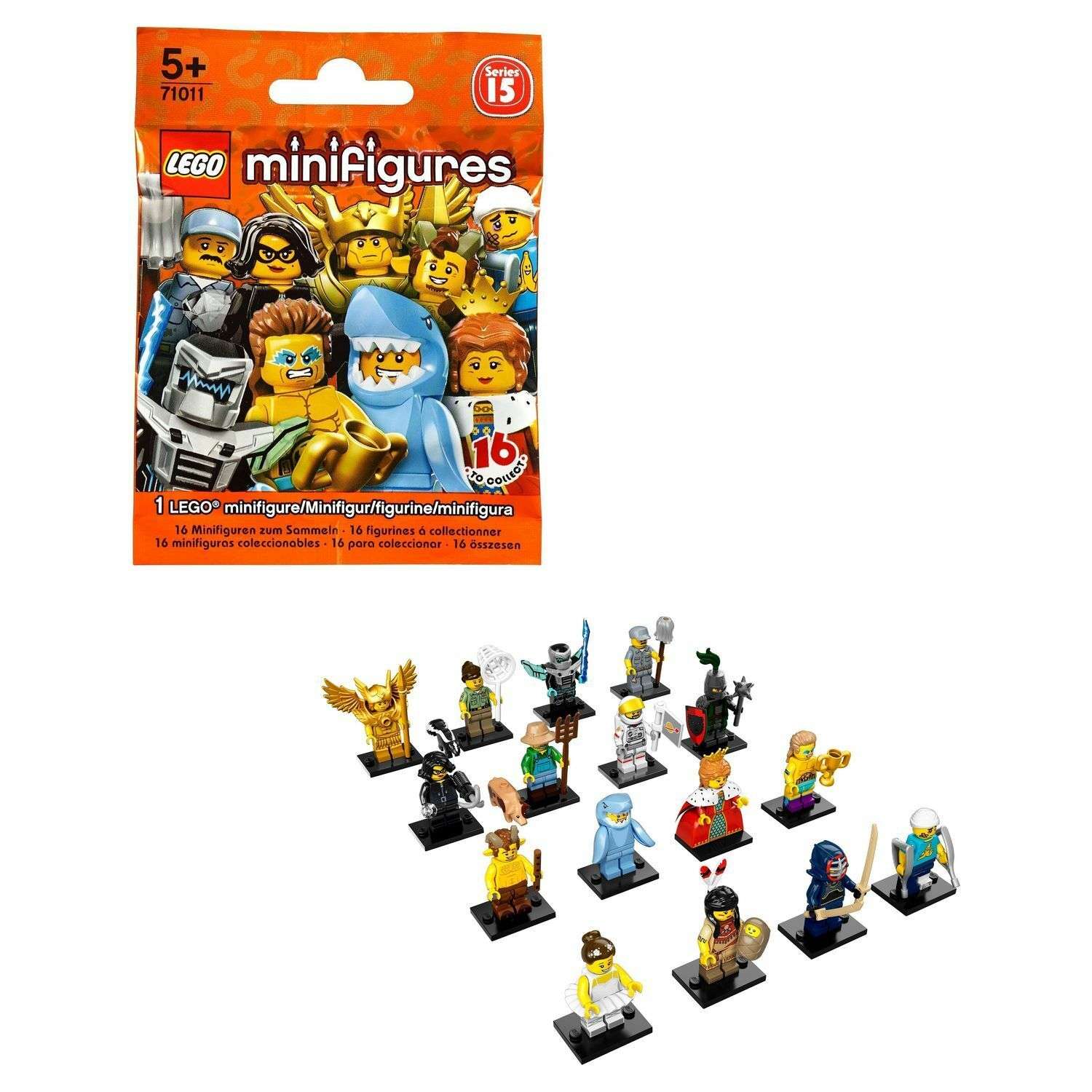 Конструктор LEGO Minifigures блочный - фото 1
