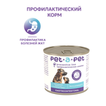 Корм для собак Pet-a-Pet 240г диетический профилактика болезней ЖКТ Gastrointestinal