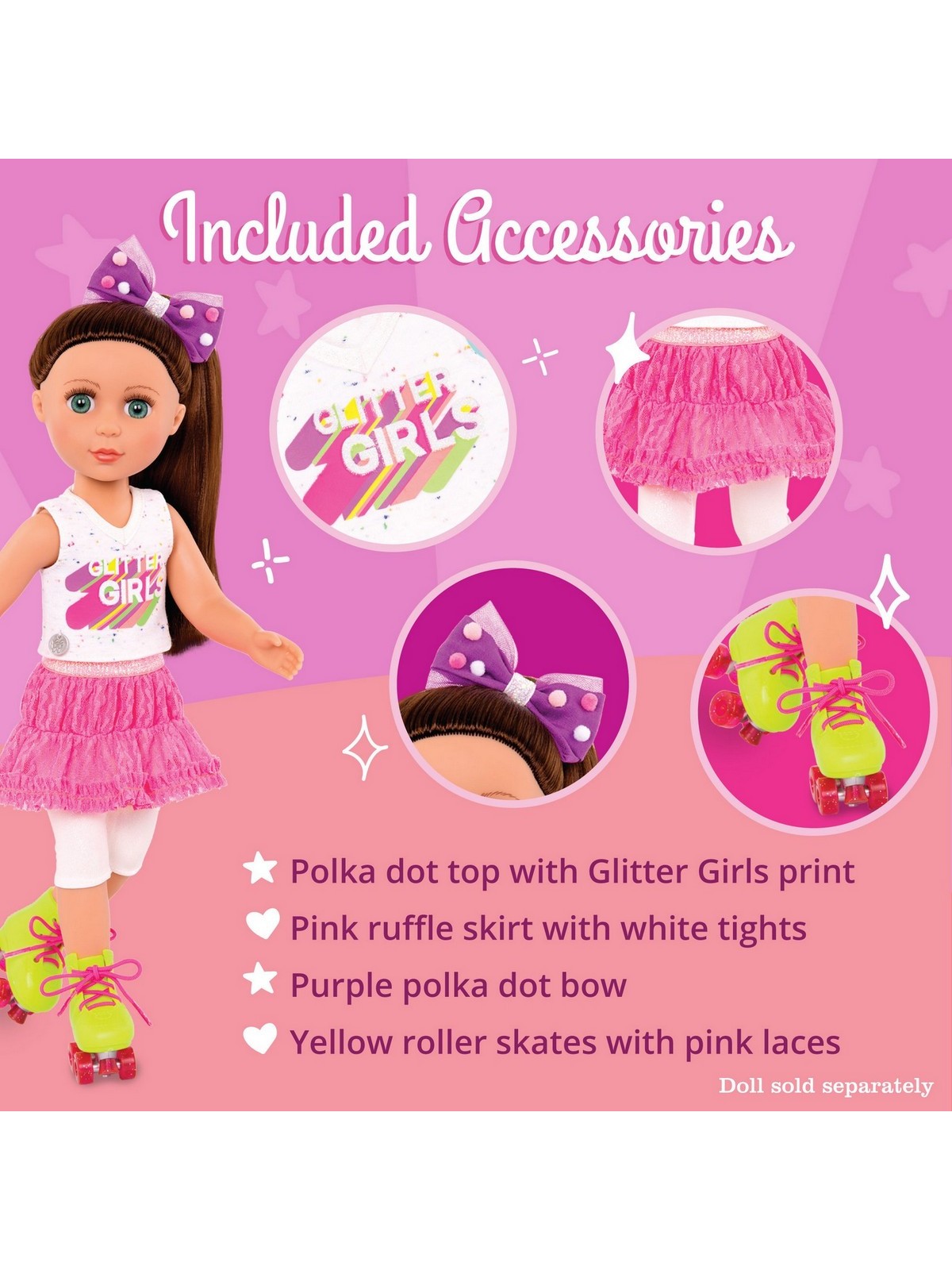 Одежда, обувь, аксессуар к одежде для кукол Glitter Girls GG50099 - фото 5