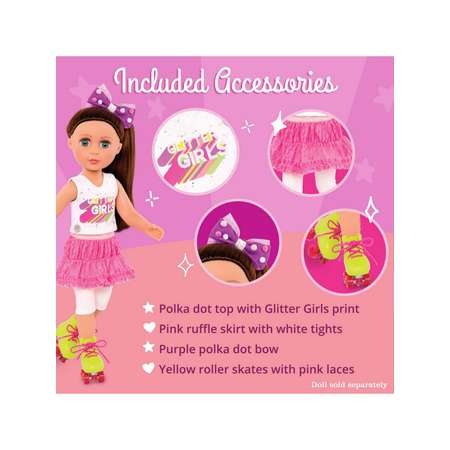 Одежда, обувь, аксессуар к одежде для кукол Glitter Girls