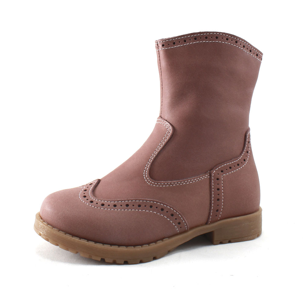 Полусапоги Europen 235197-СВ EUROPEN Полусапоги для девочки,розовая пудра - фото 1