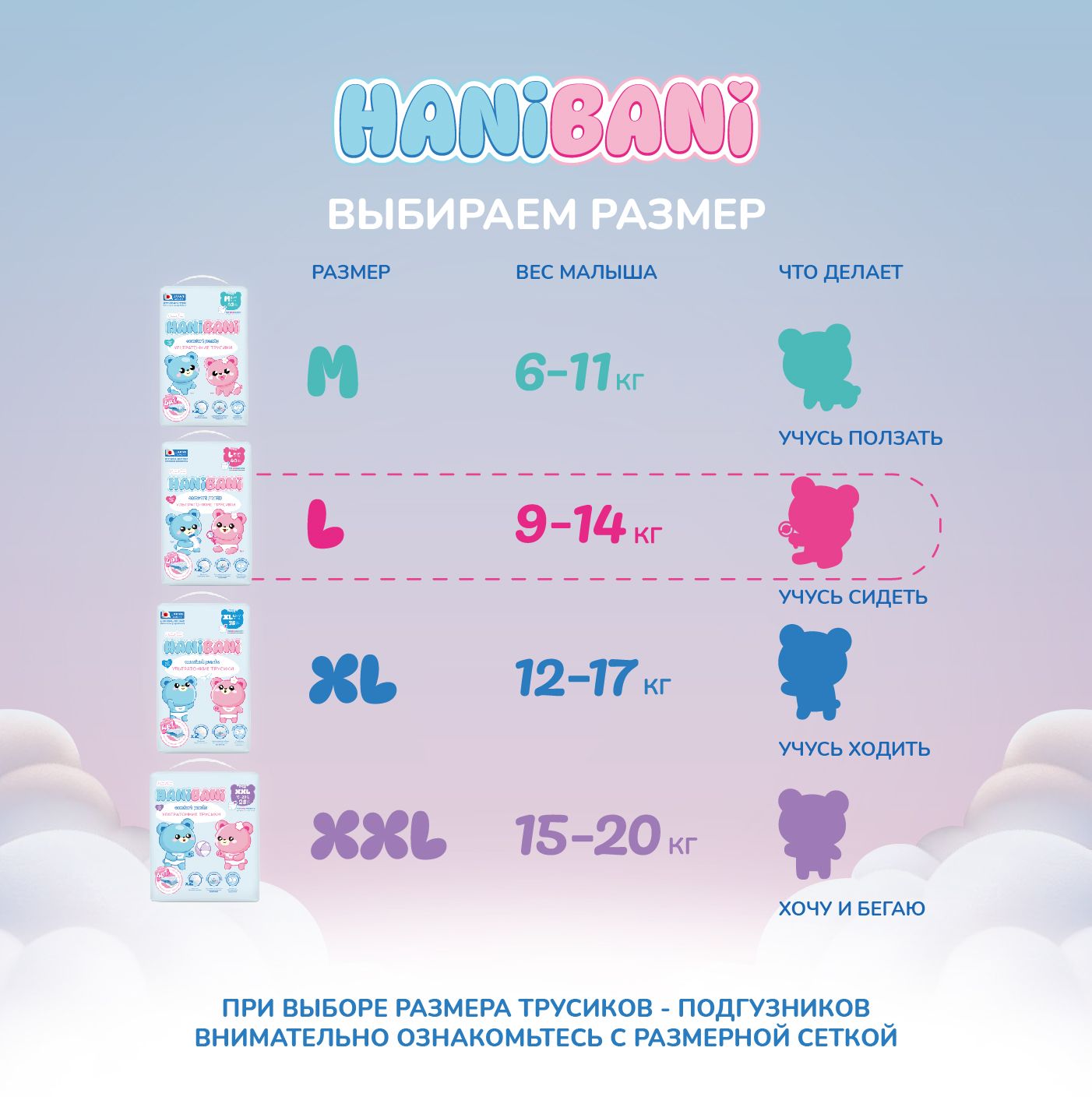 Подгузники HANIBANI Comfort L 40 шт. - фото 9