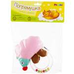 Игрушка Mioshi погремушка Ежик 15 см