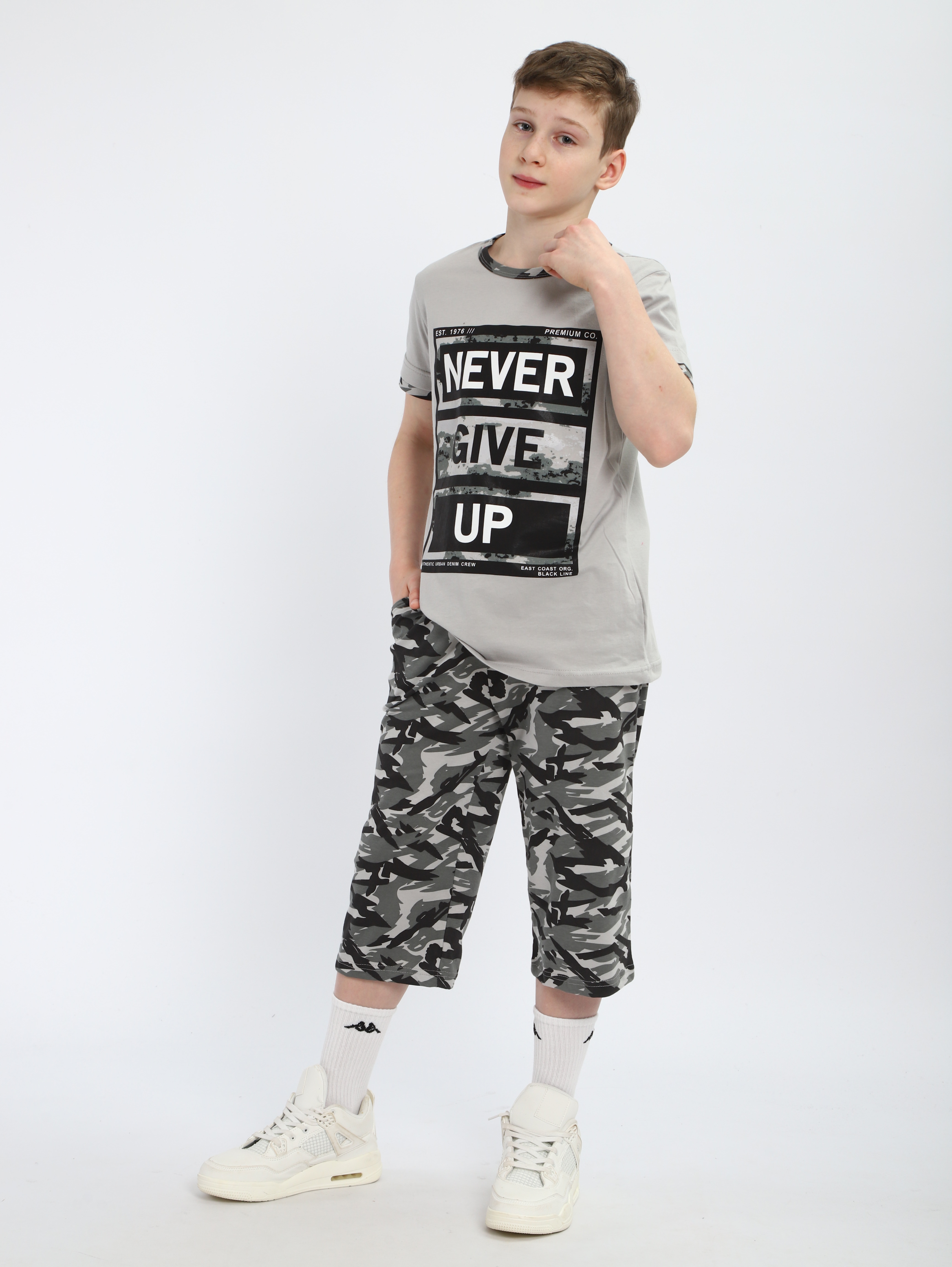 Костюм ЛАДОШКИ Комплект Победитель серый - фото 2