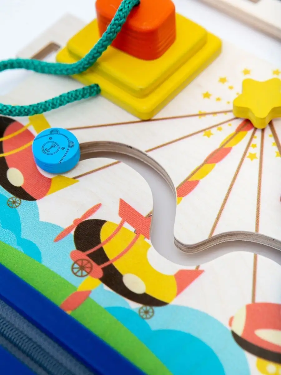 Игрушка Mag Wood бизиборд Парк - фото 8