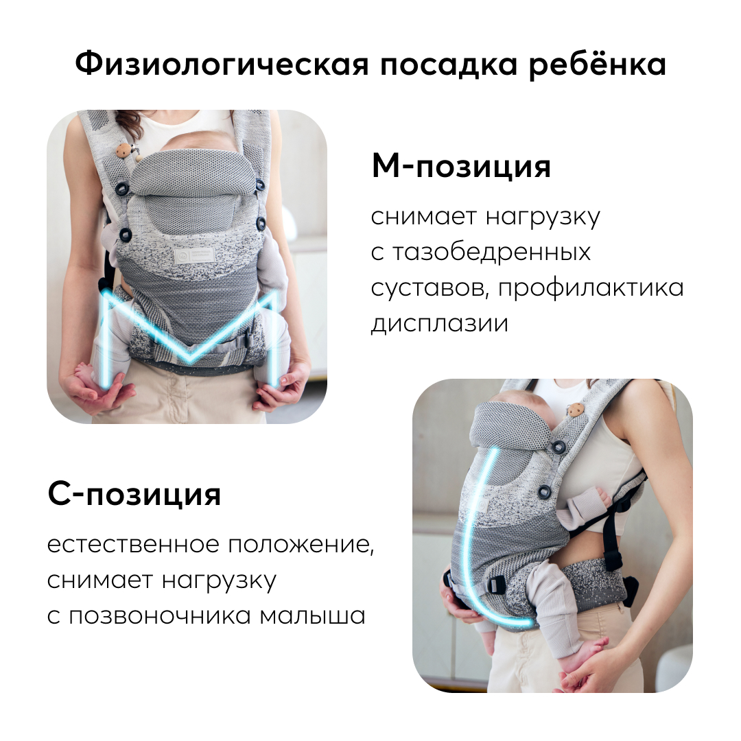 Рюкзак-переноска Happy Baby Babyway - фото 3