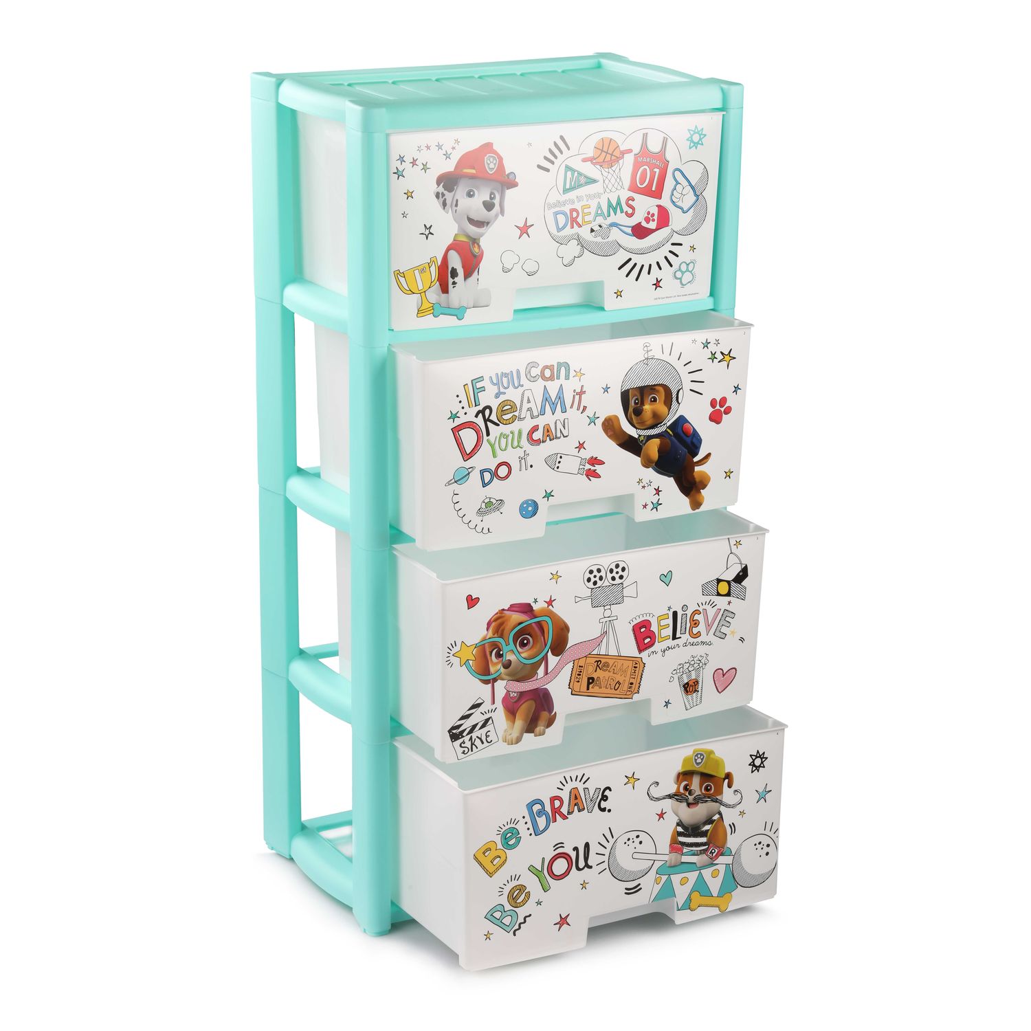 Комод Альтернатива Щенячий патруль (зеленый) - фото 2