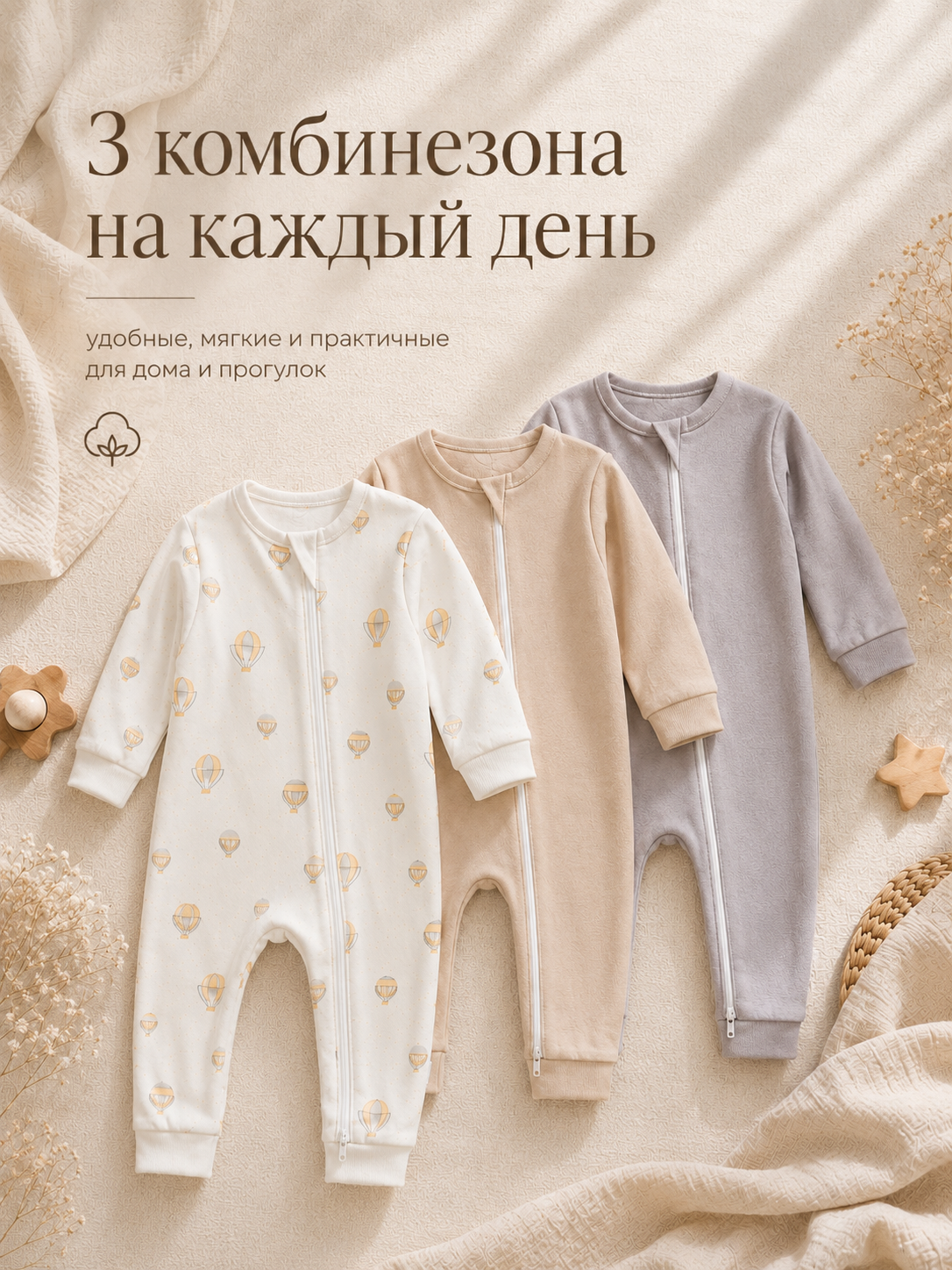 Комбинезон 3 шт Milimbi 0304.91/ВЗШ - фото 6