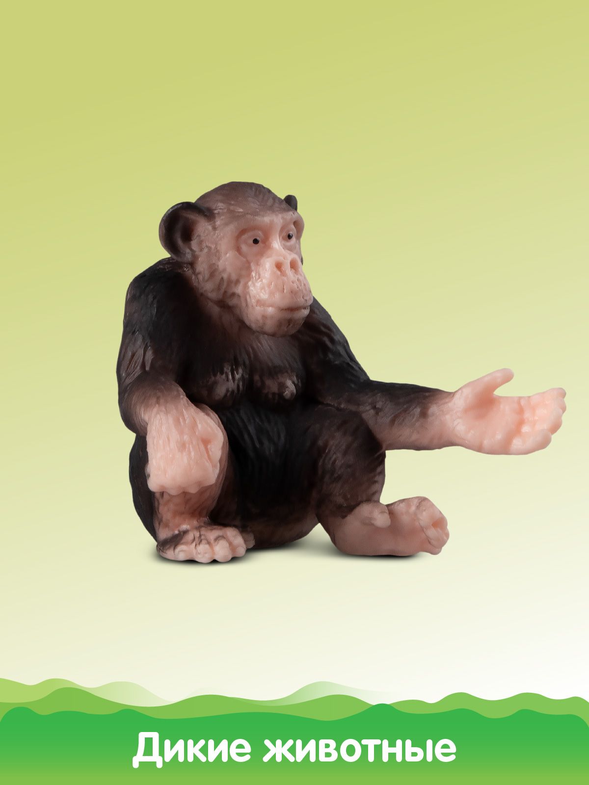 Игровой набор DARWIN Дикие животные Обезьяны 3шт - фото 6