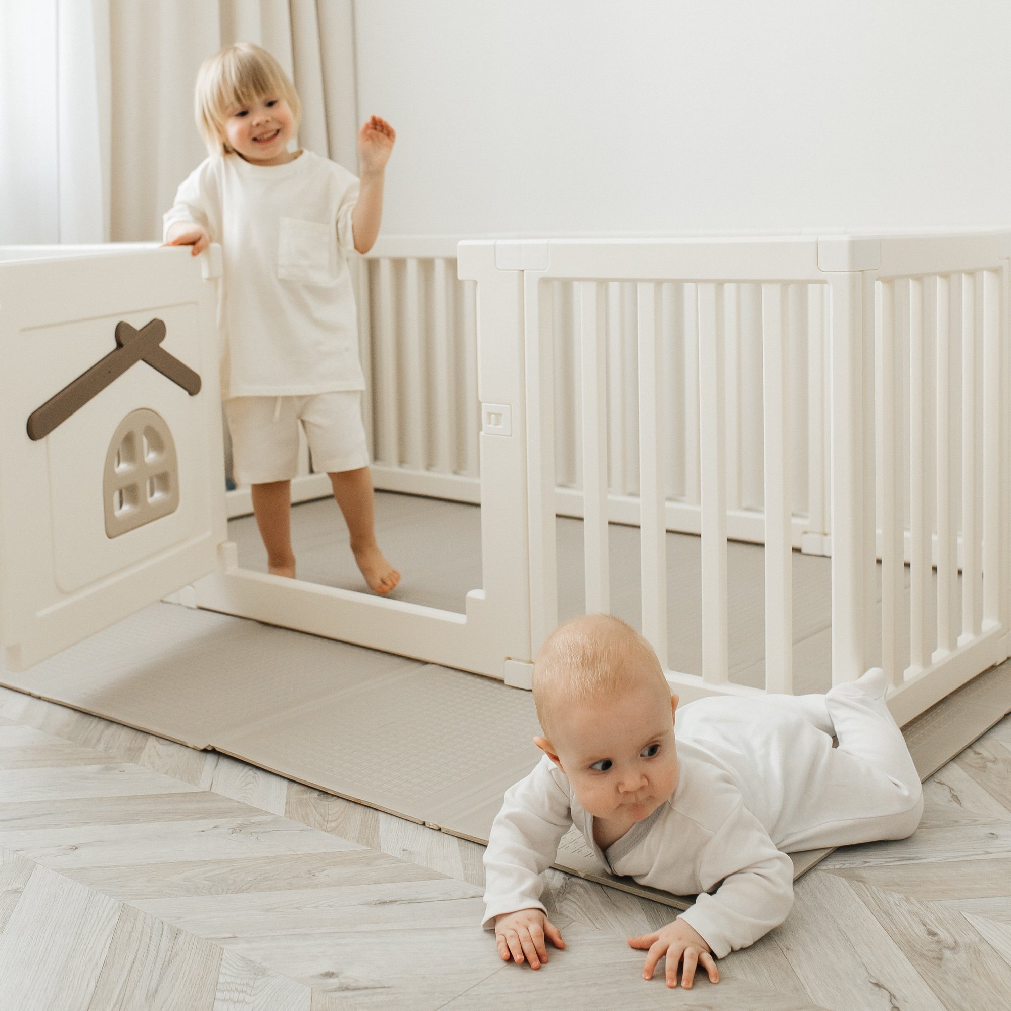 Манеж ширма UNIX Kids Tree House PPCL10CL - фото 19