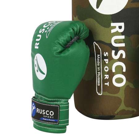 Набор для бокса RuscoSport хаки 6 OZ