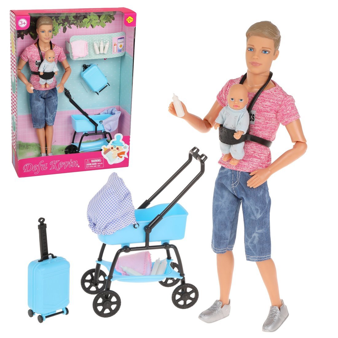 Кукла модельная Defa Lucy высота 30 см 612754 - фото 4