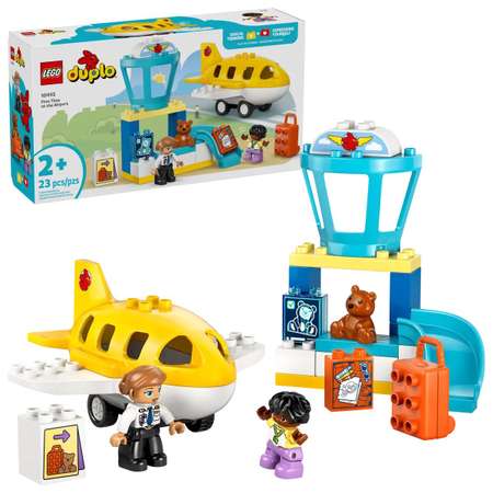 Конструктор LEGO DUPLO Первый раз в аэропорту блочный
