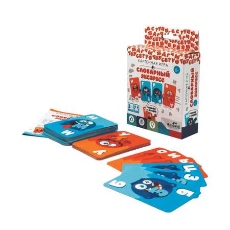 Игра настольная ORIGAMI Словарный экспресс карточная 05814