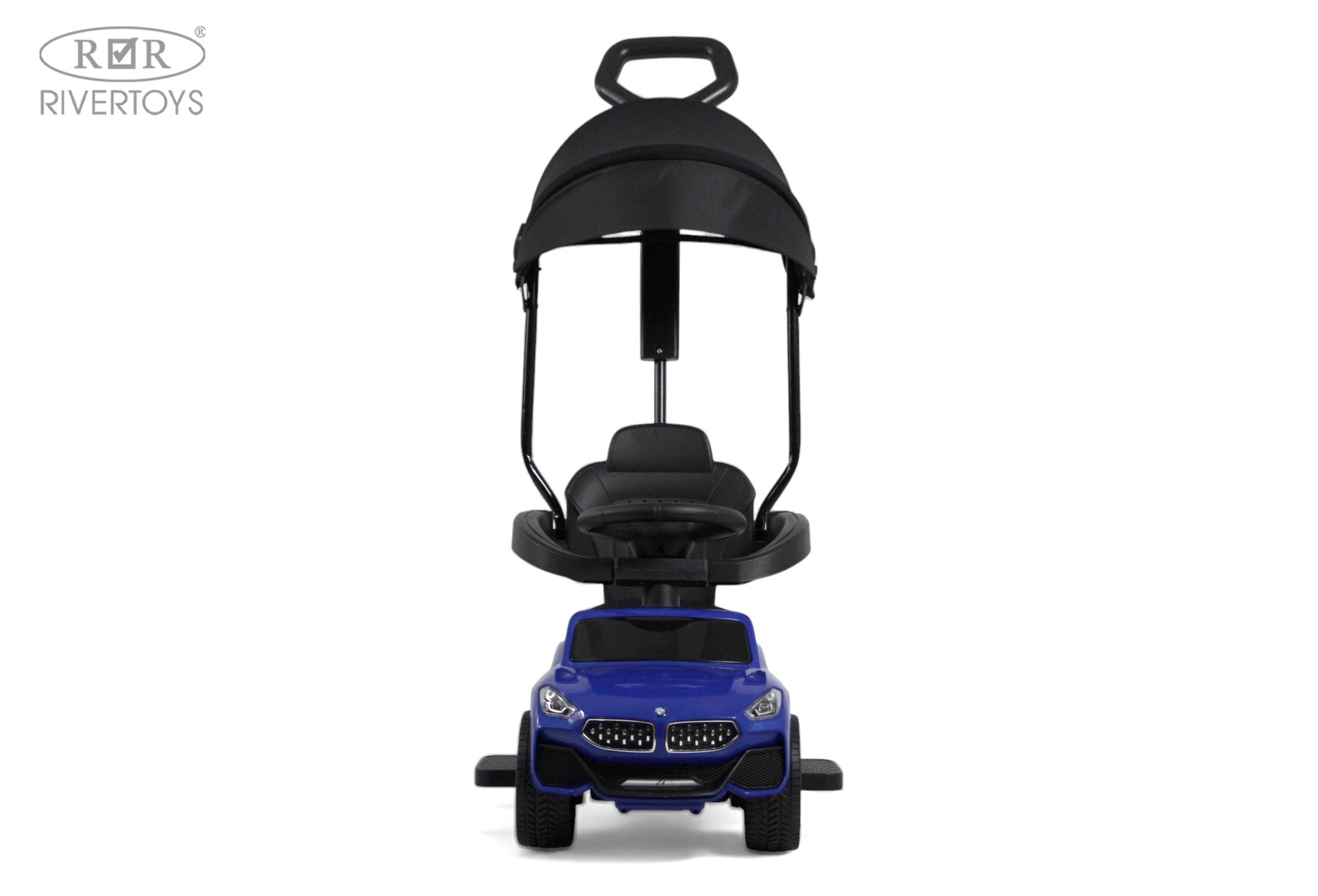 Каталка RIVERTOYS Z005ZZ-BP-BLUE синий - фото 5