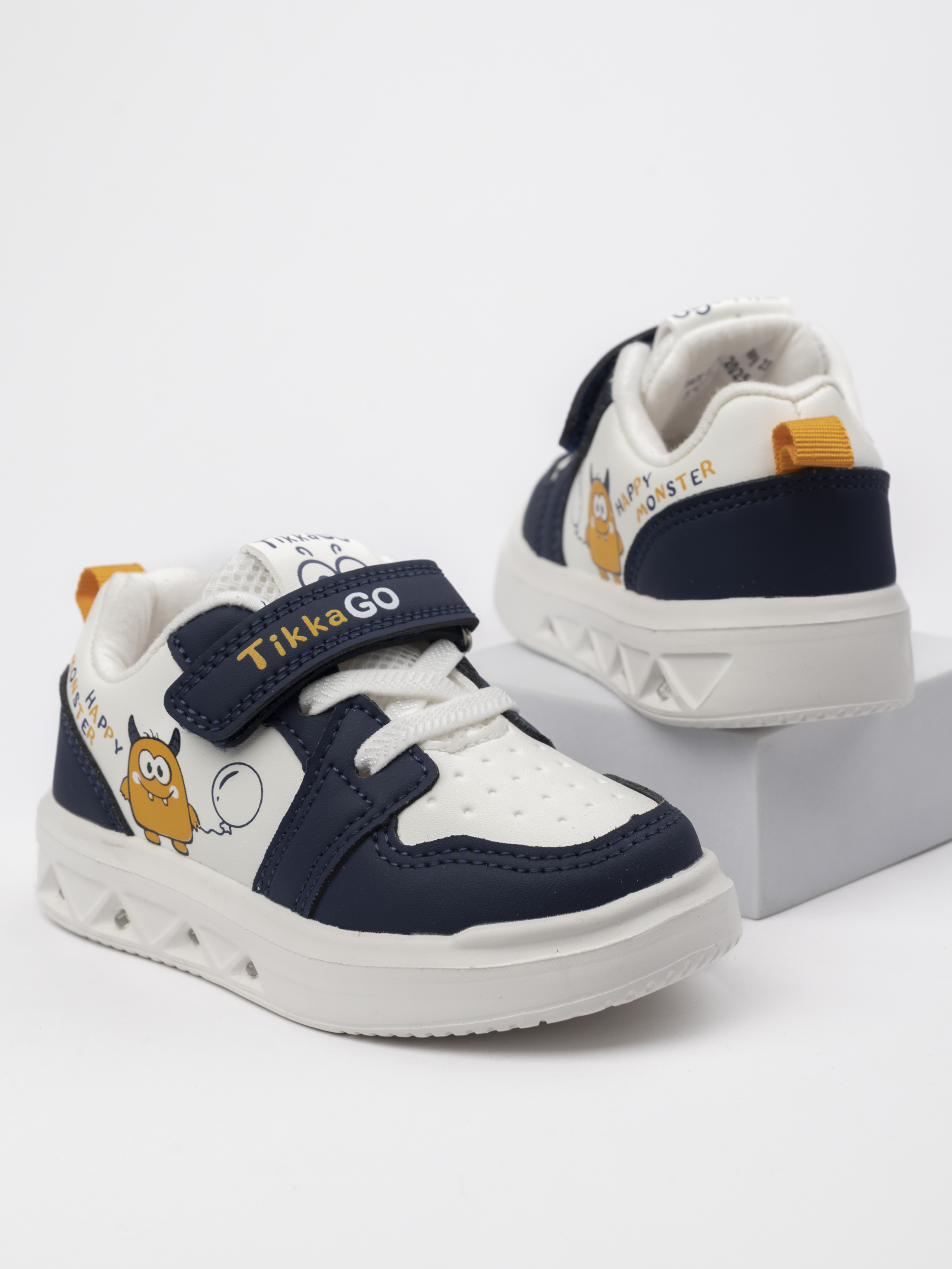 Кроссовки TikkaGo 1A05_6251-1_white-navy - фото 2