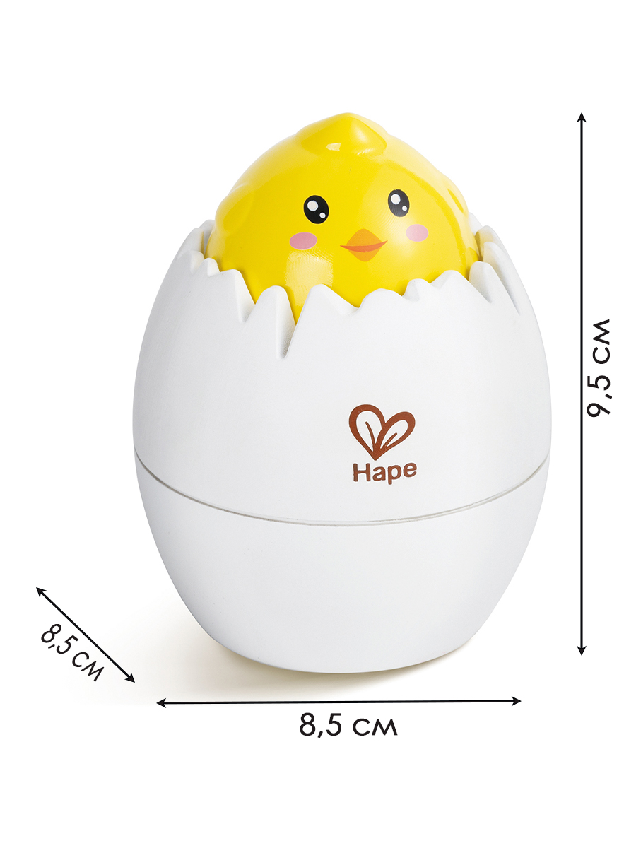 Игрушка Hape неваляшка Цыпленок - фото 5