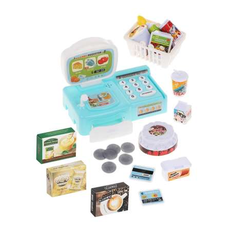 Игровой набор Наша Игрушка касса, продукты