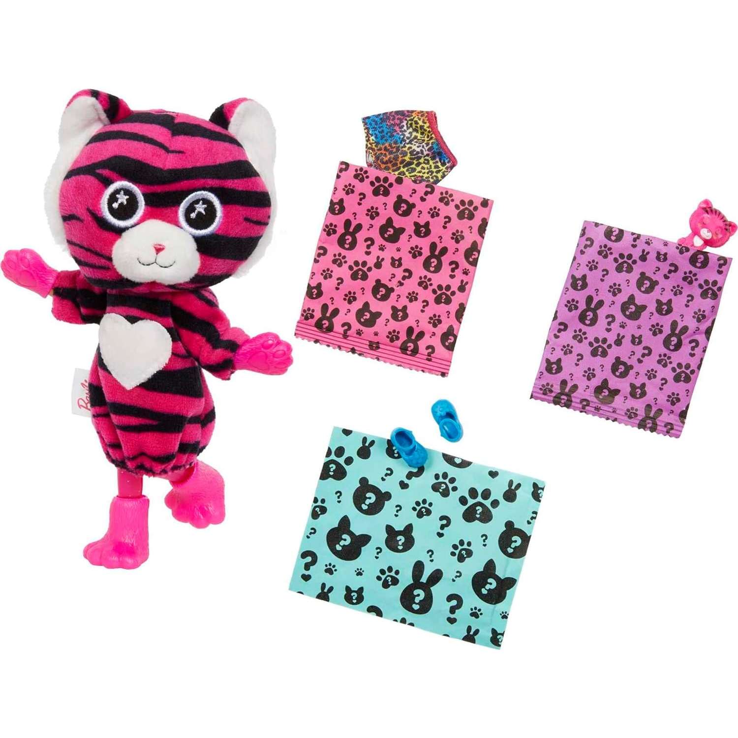 Кукла мини Barbie Cutie Reveal Челси Тигр HKR15 - фото 3