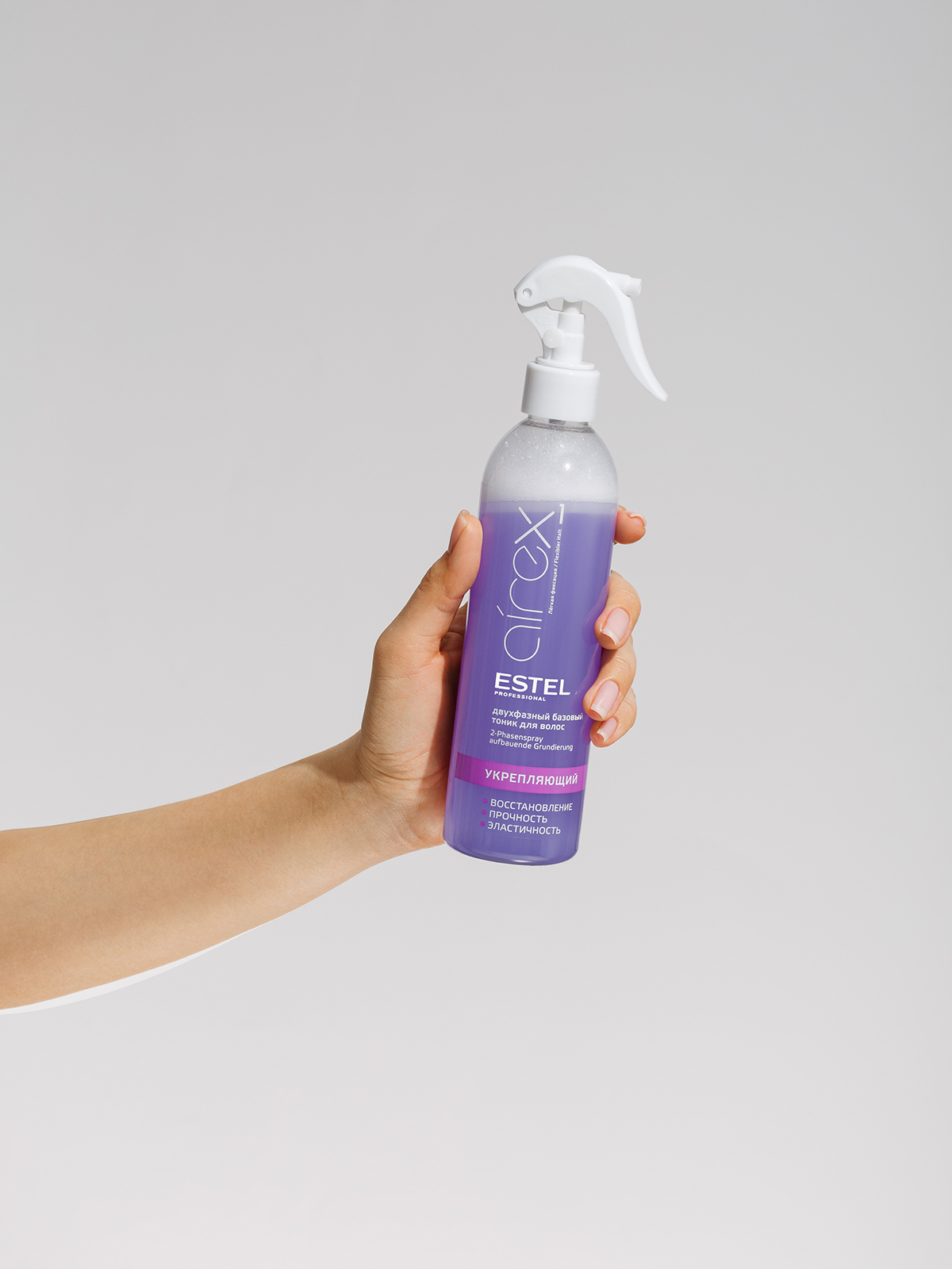 Тоник для волос ESTEL Airex укрепляющий легкой фиксации 400 мл - фото 4