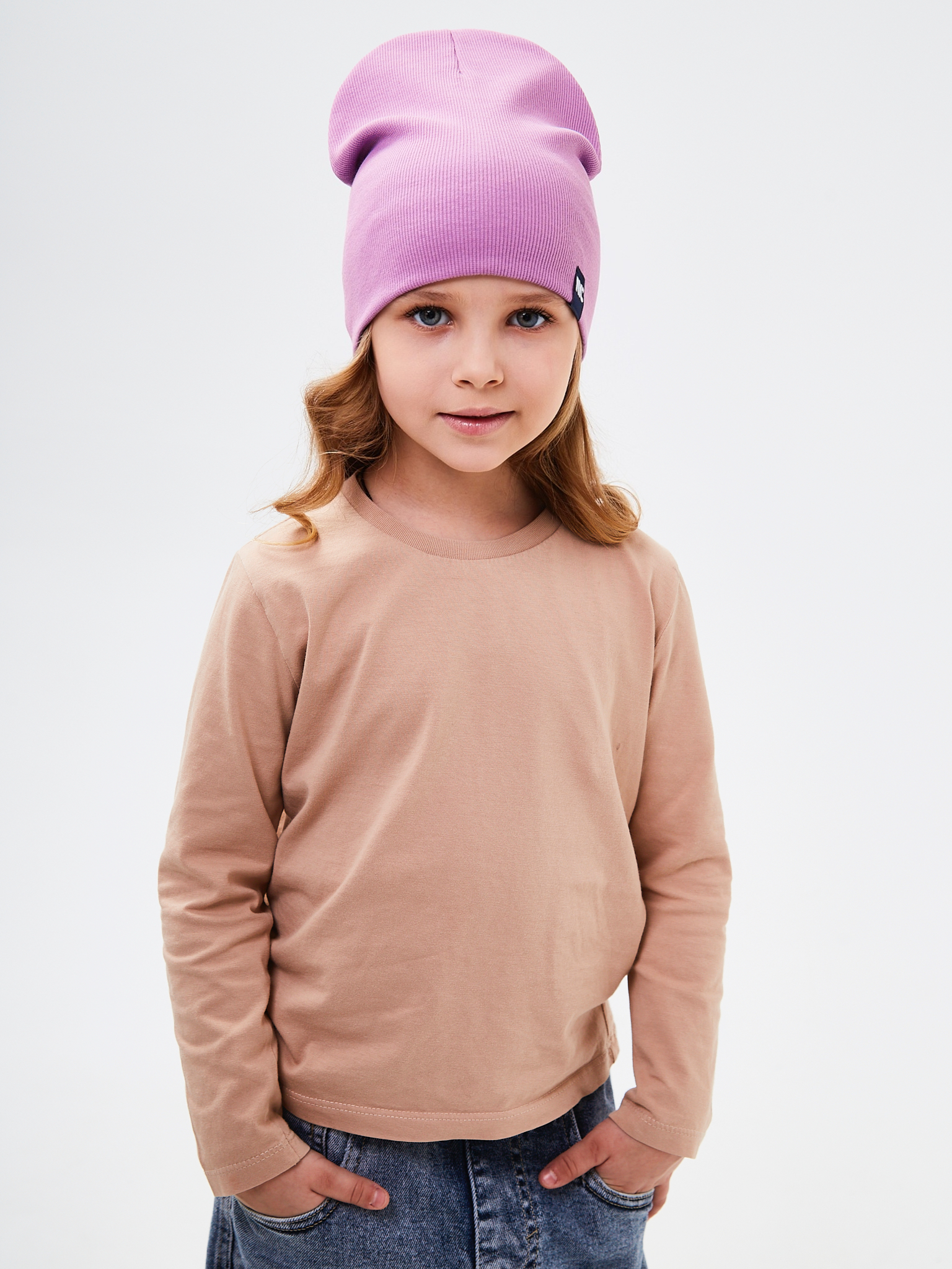 Шапка NYCkids NYC-H-069-KashG-purp - фото 10