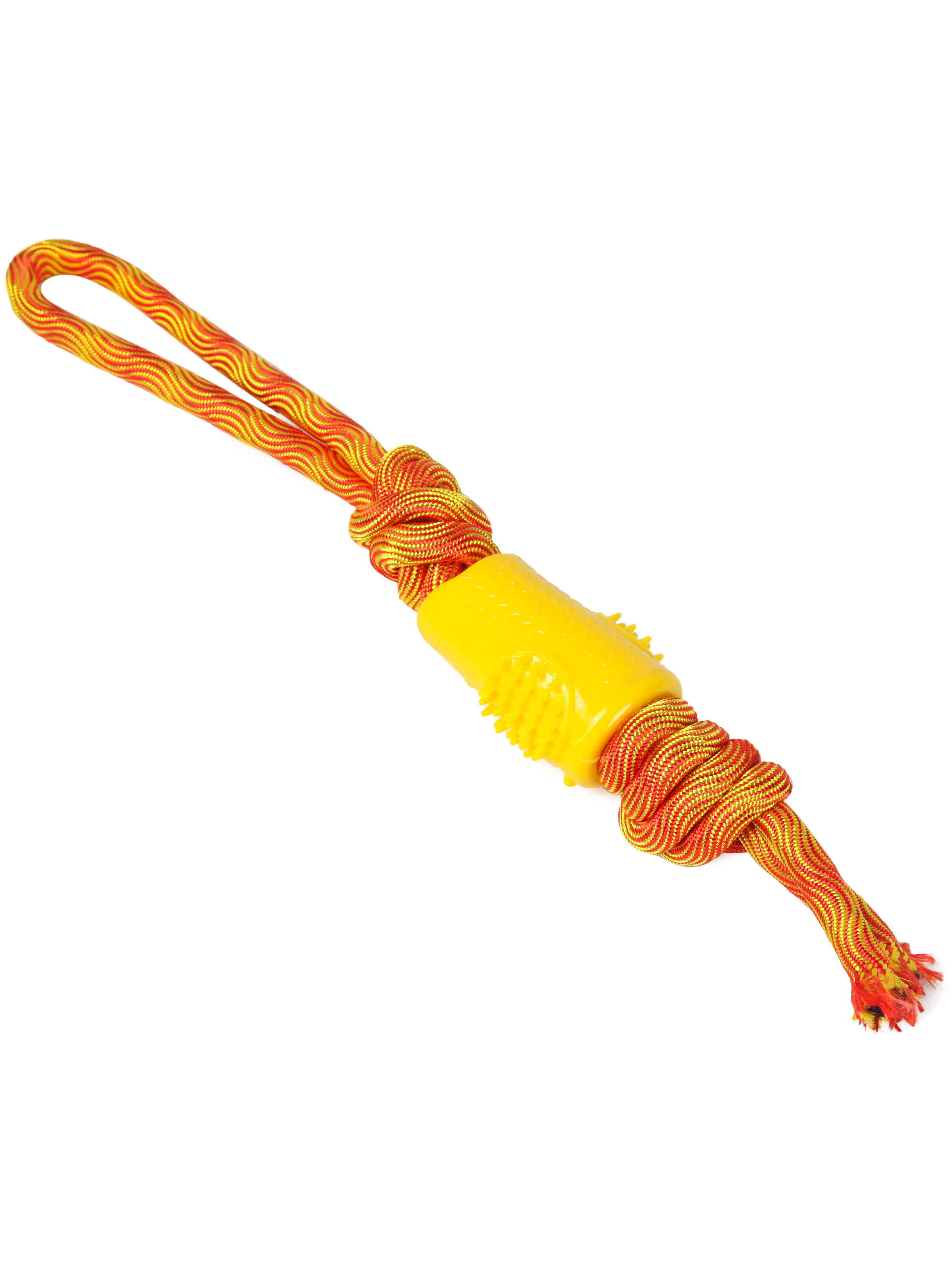 Игрушка для собак Barbaks Канатик Совунья с игрушкой ТПР 36см - фото 5