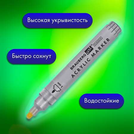 Скетчмаркеры Brauberg 2 цв.