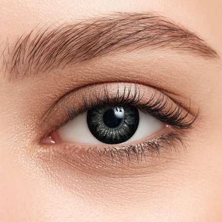 Контактные линзы ILLUSION fashion adonis super black на 1 месяц -1.50/14.5/8.6 2 шт.