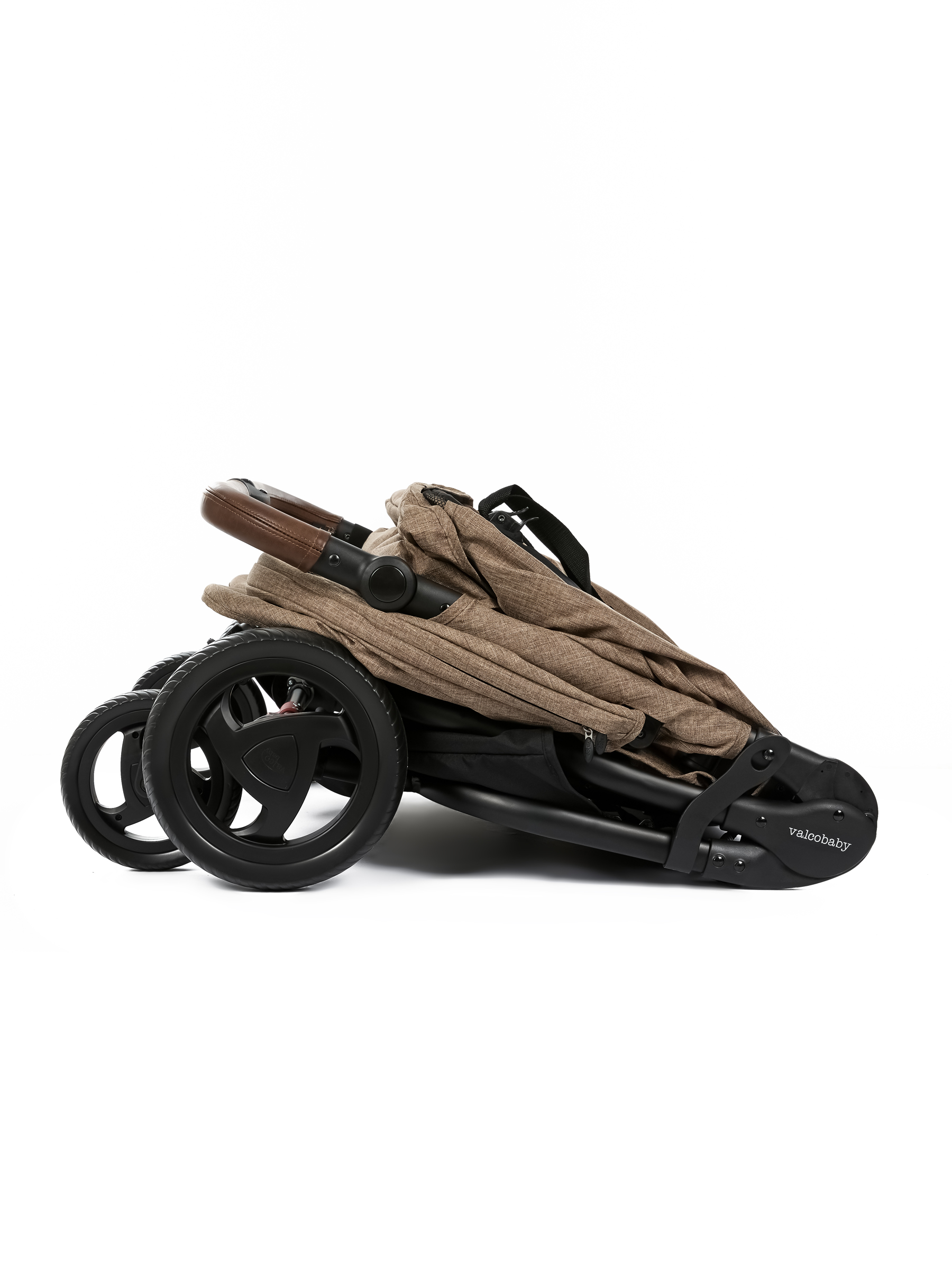 Коляска прогулочная для двойни Valco baby Snap Duo Trend /Cappuccino коричневый - фото 15