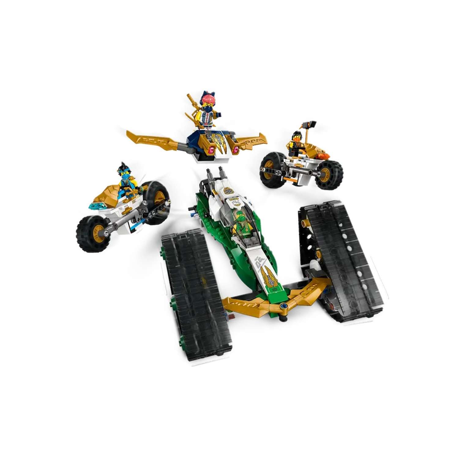 Конструктор LEGO NINJAGO Автомобиль команды ниндзя 576 дет. - фото 2