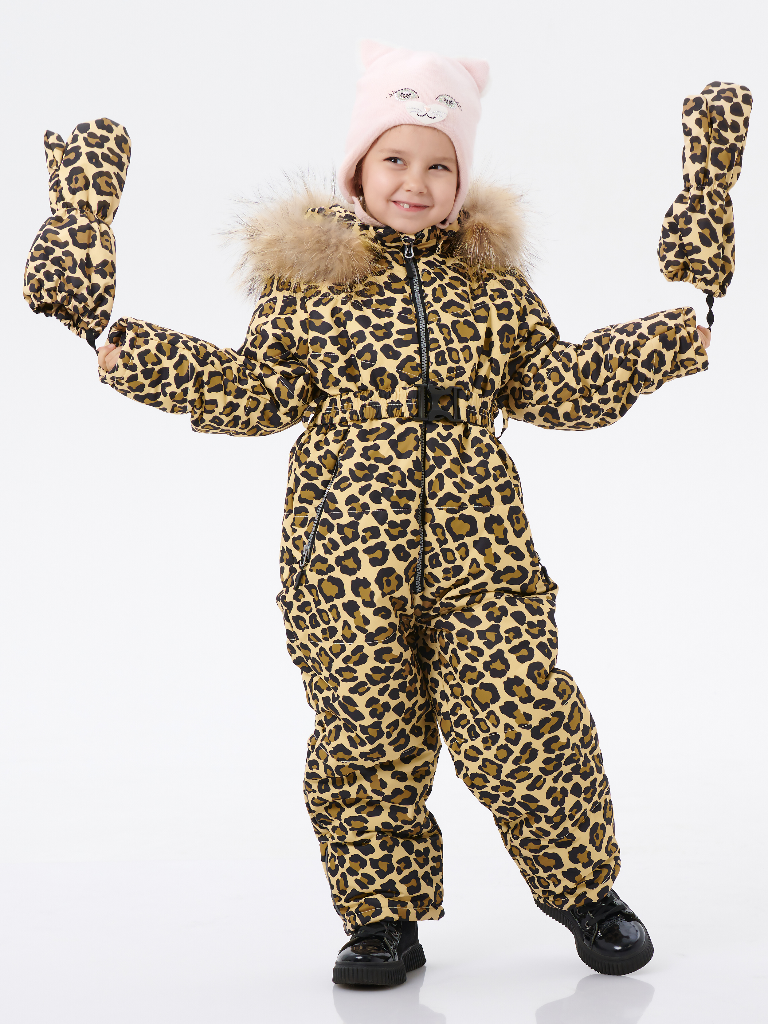 Комбинезон КрутышОк Т-069 леопардовый - фото 2