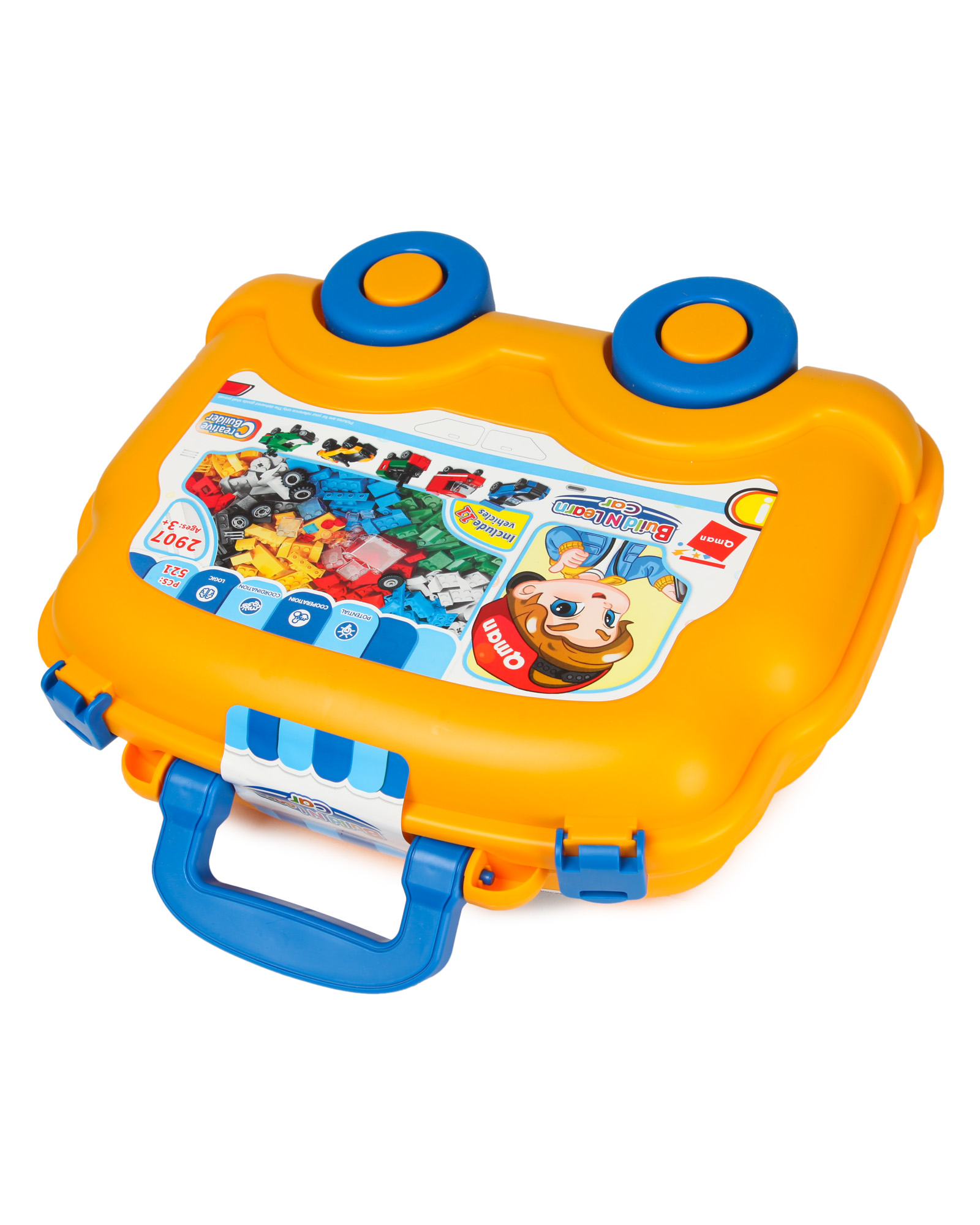 Конструктор QMAN Построй 521 дет. - фото 2