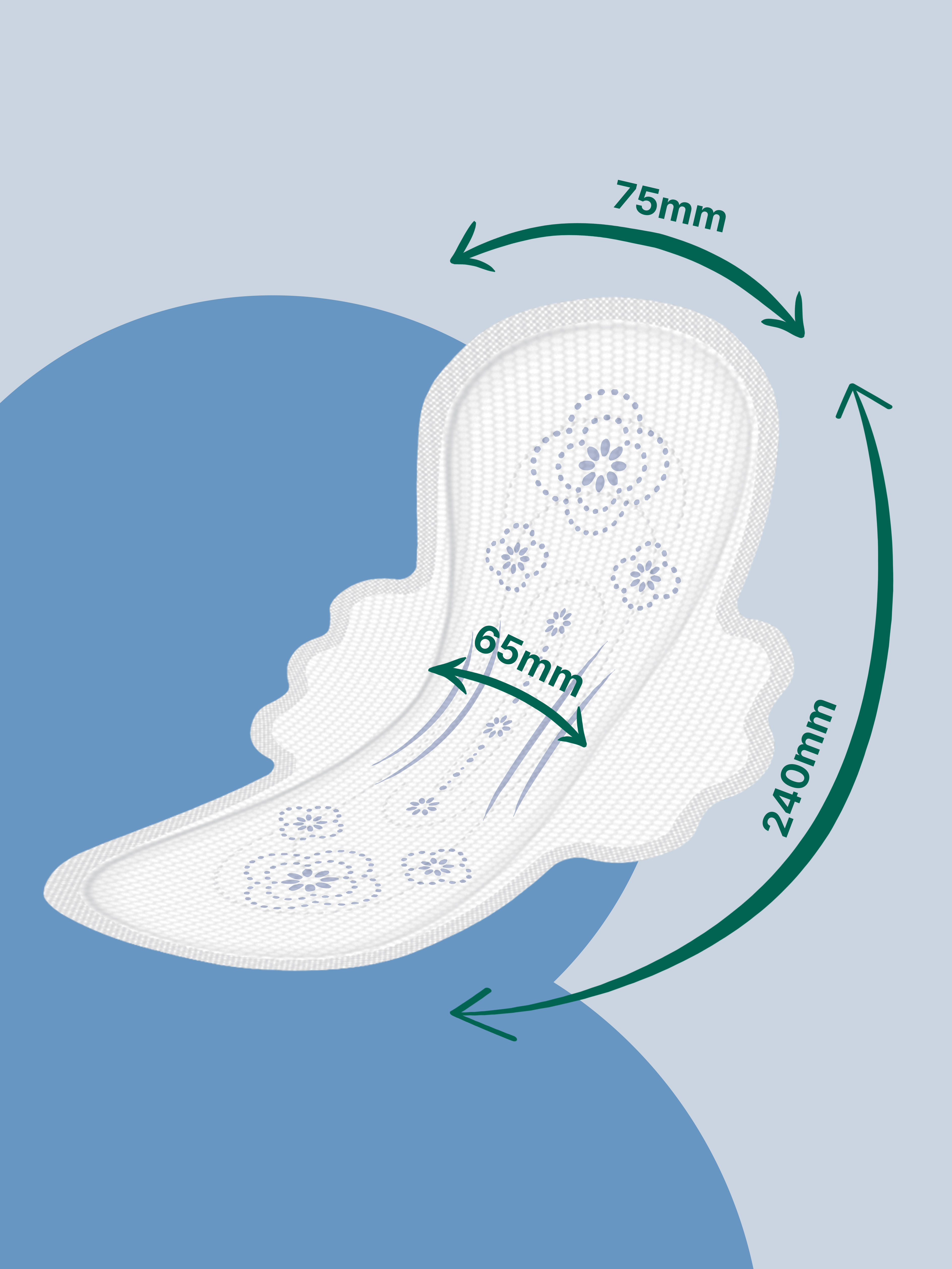 Ультратонкие прокладки Ola! с крылышками Silk Sense Нормал поверхность сеточка без аромата 10 шт - фото 3