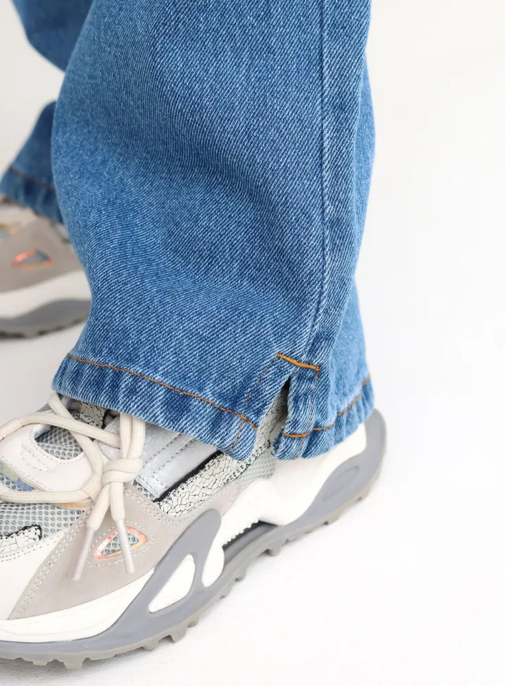 Джинсы MINIDINO ТЕКС-В-011 Брюки джинсовые для девочек - фото 6