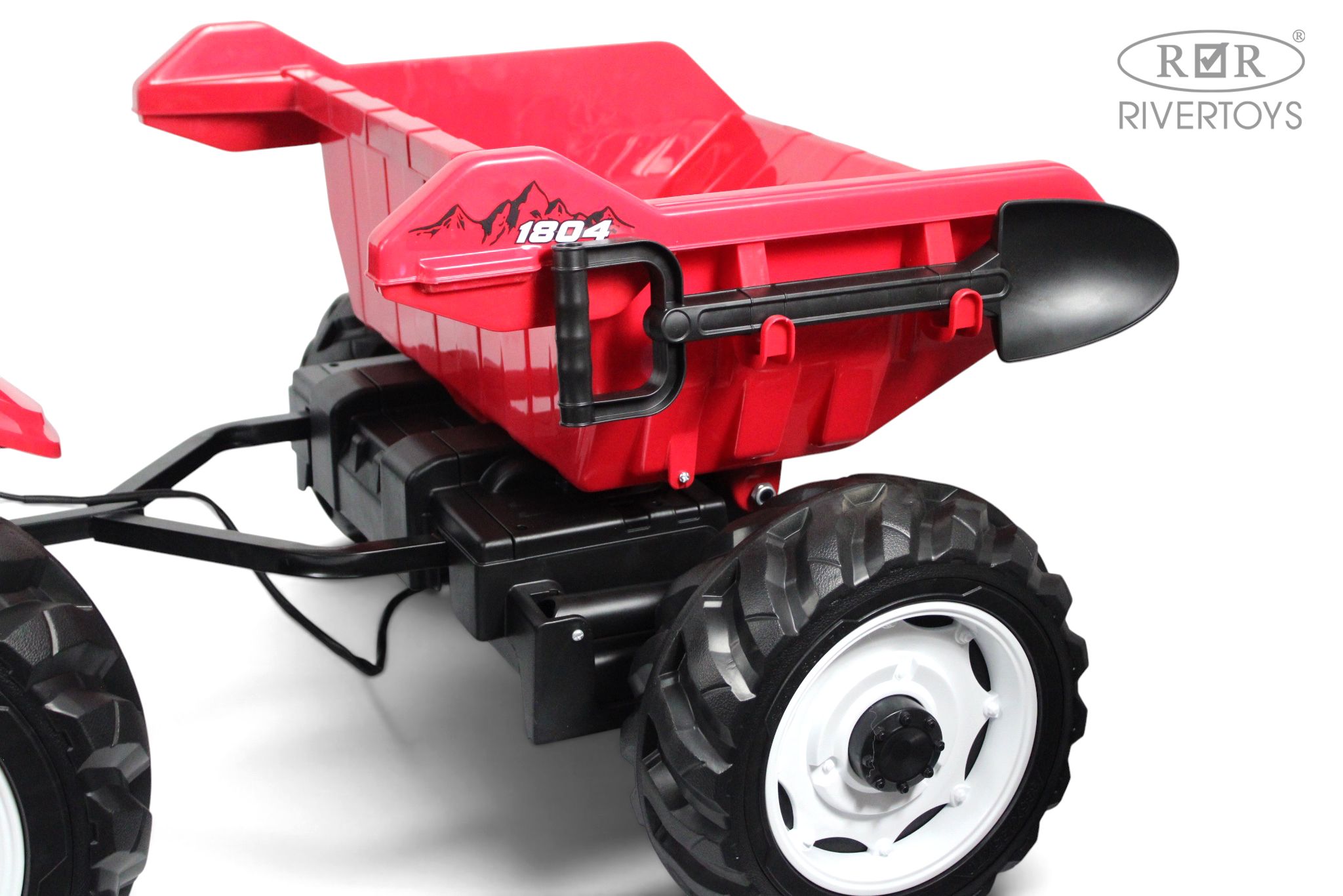 Электромобиль RIVERTOYS М505БХ-RED С пультом ДУ - фото 8