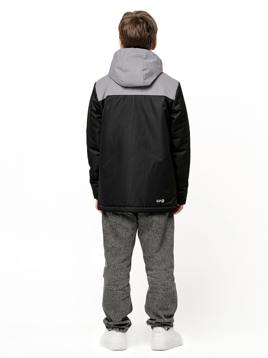 Куртка RODOS М-245/черный_серый - фото 5