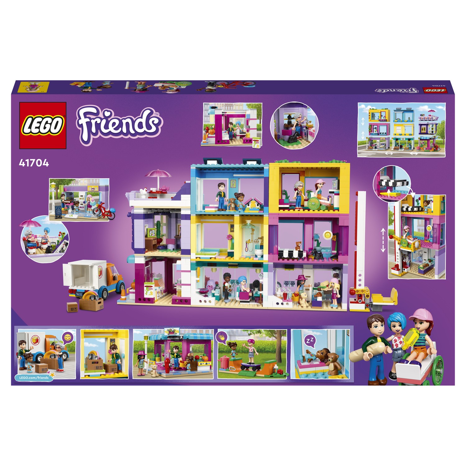 Конструктор LEGO Friends Большой дом на главной улице 1682 дет. - фото 3