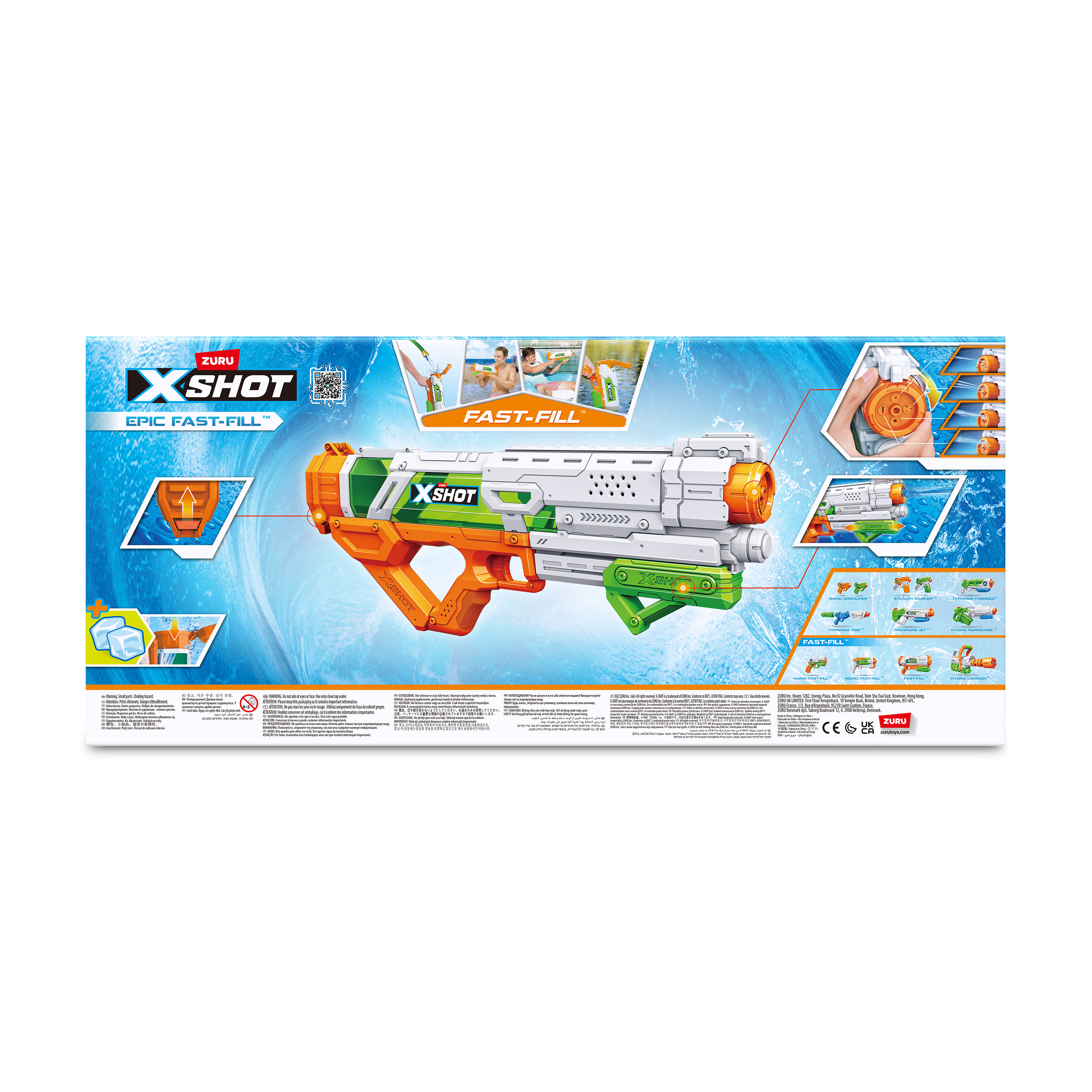 Бластер водный Zuru XSHOT  - фото 10
