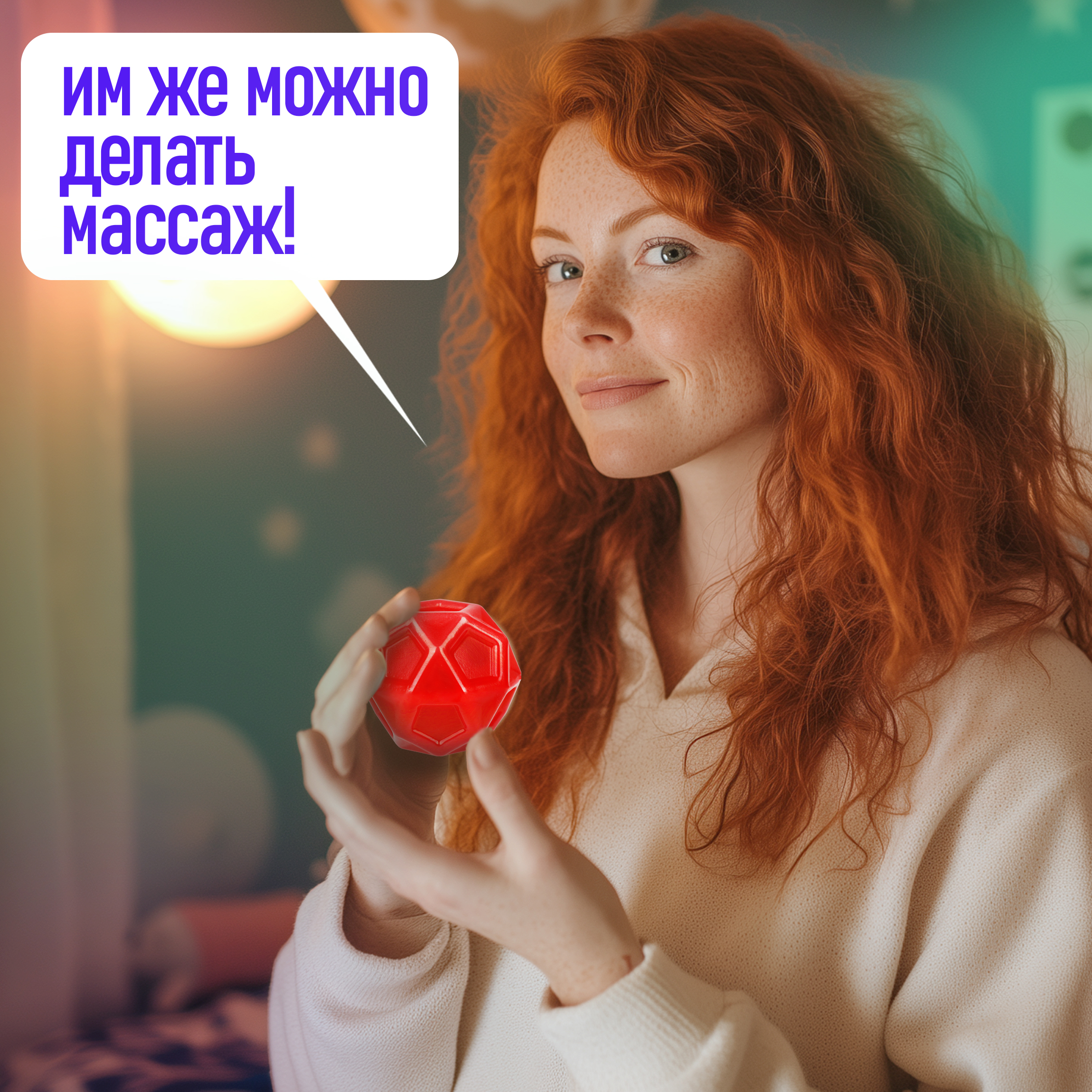 Детский мяч Крутой Замес 6.5 см - фото 7