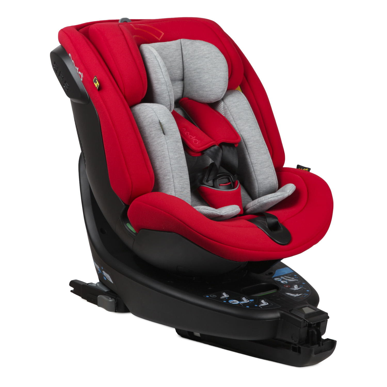 Автокресло nado Garnet red Isofix 0+/1/2 (0-25 кг) - фото 10