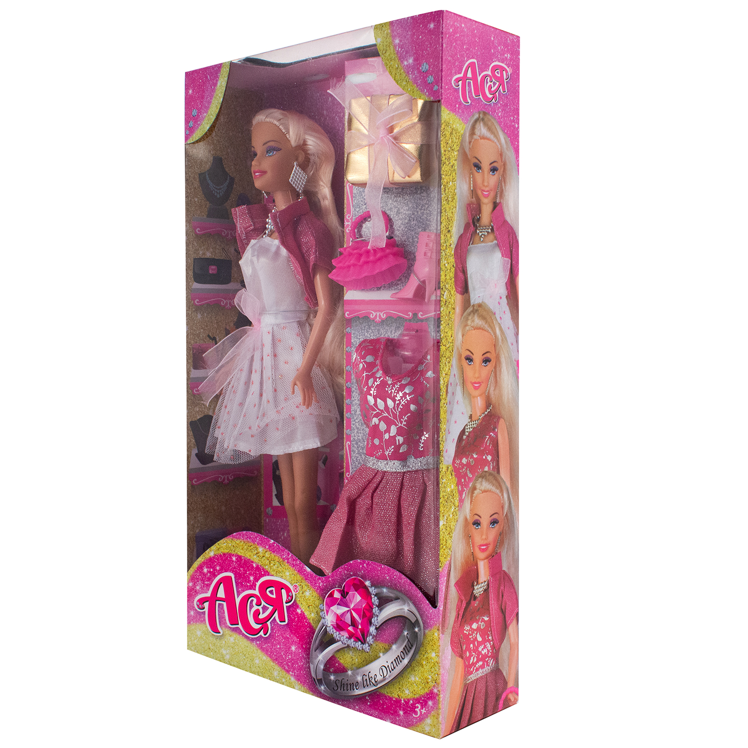 Кукла модельная ToysLab Ася Сверкай как бриллиант 35097 - фото 5