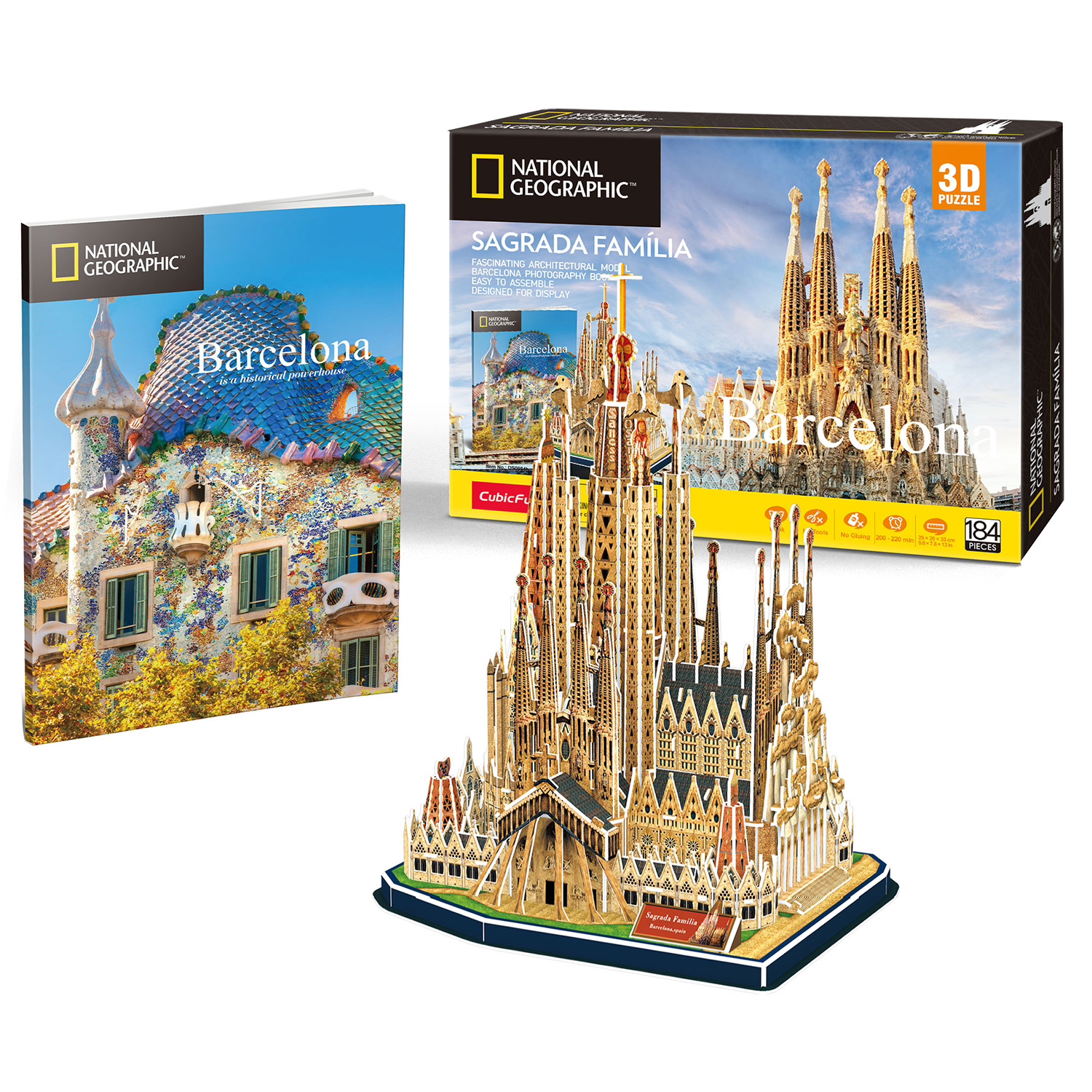 Пазл CubicFun National Geographic 3D - фото 1