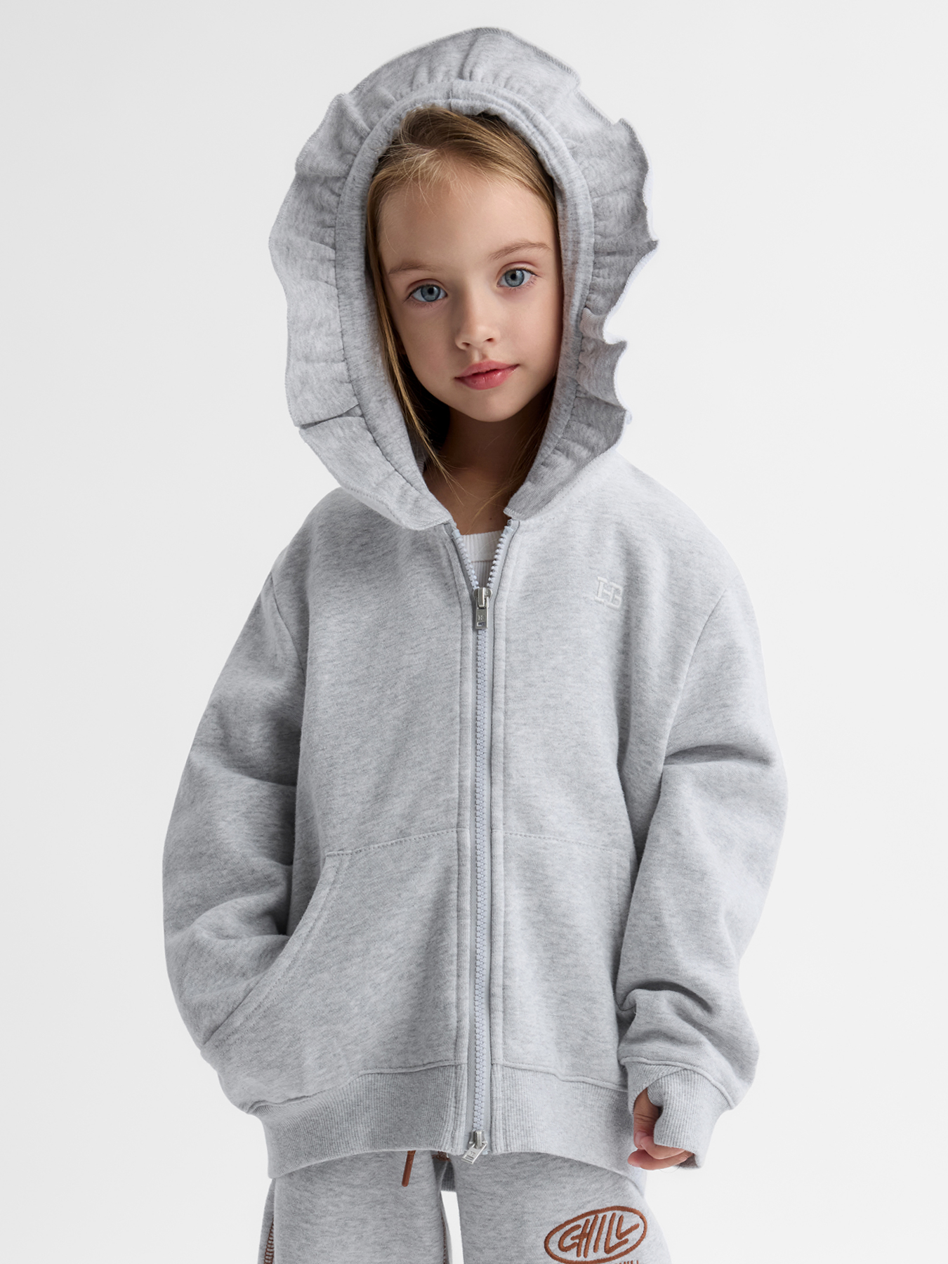 Толстовка Happy Baby 88576-1_light-grey - фото 1