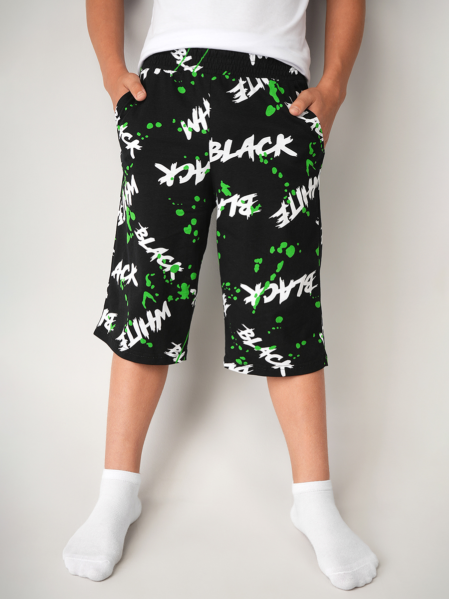Шорты HappyFox HF037SPblack.white - фото 7