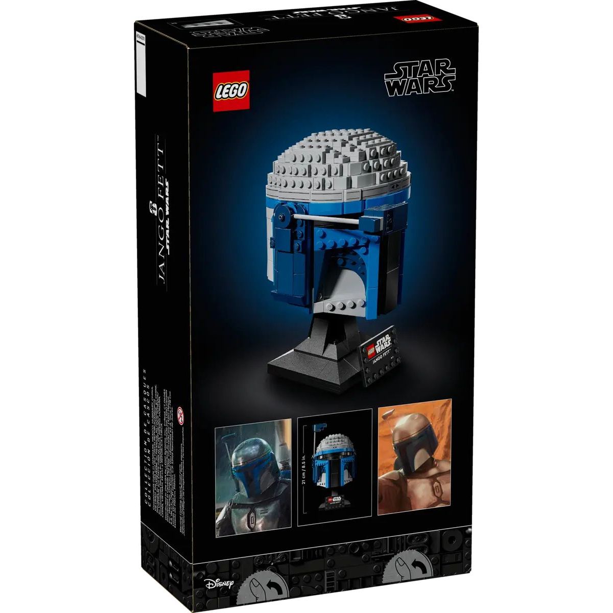 Конструктор LEGO Star Wars Шлем Джанго Фетта блочный - фото 4